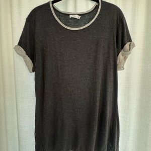 Vince Tshirt in Charcoal and Gray